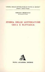 Storia delle letterature ceca e slovacca