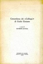 Concordanza dei Colloqui di Guido Gozzano