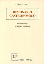 Dizionario gastronomico