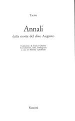 Annali : dalla morte del divo Augusto