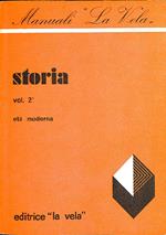 Manuali La Vela STORIA Vol. 2 Età Moderna