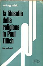 La filosofia della religione in Paul Tillich