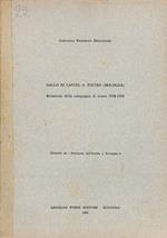 Gallo di Castel S. Pietro (Bologna) : relazione della campagna di scavo 1958-1959