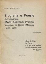 Biografia e poesie del bolognese Mons. Giovanni Pranzini