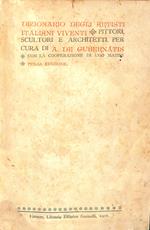 Dizionario degli artisti italiani viventi : pittori, scultori e architetti