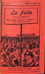 La folla. Periodico settimanale illustrato 1913