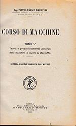 Corso di macchine - Tomo 1°