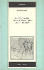 La filosofia trascendentale di J. G. Fichte