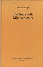 Continua with Microstructure: 35