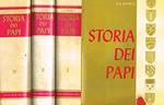 STORIA DEI PAPI 3VOLL.. I-dalle origini al pontificato di gregorio vi dal i secolo al 1046. ii-da clemente ii a celestino v. iii-da bonifacio viii a pio vi