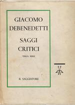 Saggi critici -Terza serie