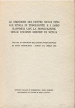 La monetazione dell'età dionigiana. Atti dell'8º Convegno del Centro internazionale di studi numismatici