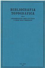 Bibliografia topografica della colonizzazione greca in Italia e nelle isole tirreniche. Opere di carattere generale (1981-1985). Addenda 1972-1980 (Vol. 6)