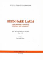 Bernhard Laum. Origine della moneta e teoria del sacrificio