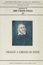 Omaggio a Lorenzo Da Ponte