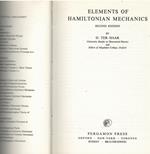 Elements of Hamiltonian Mechanics