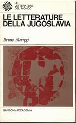Le letterature della Jugoslavia