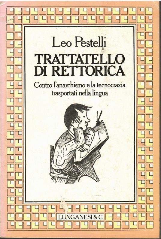 Trattatello di rettorica - Leo Pestelli - copertina