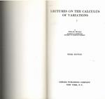 Lectures on the Calculus of Variations