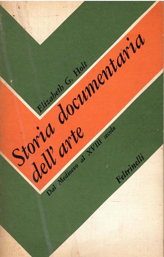 Storia documentaria dell'arte - copertina