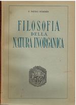 Filosofia della natura inorganica