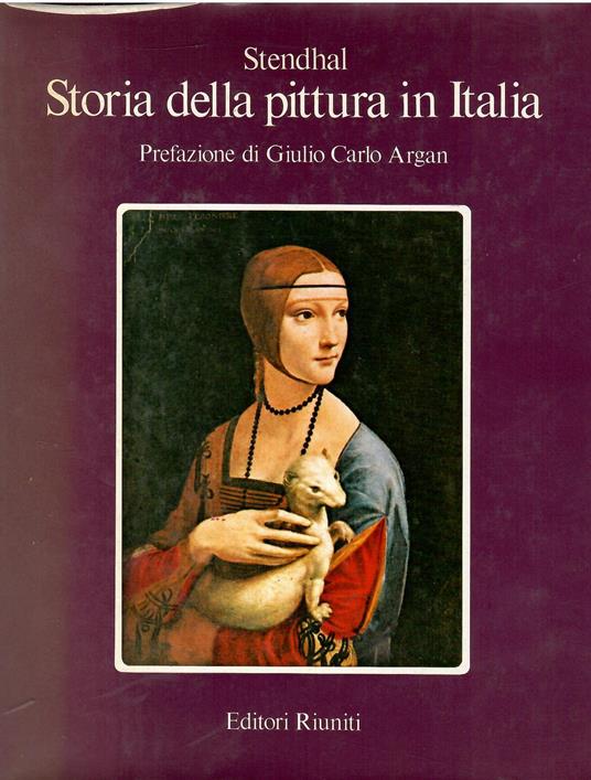 Storia della pittura in Italia - Stendhal - copertina