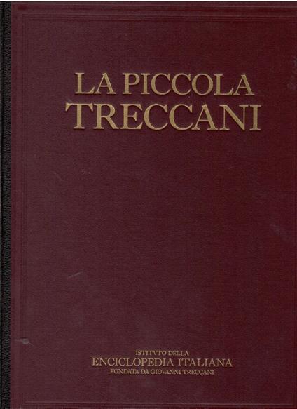 La Piccola Treccani - copertina