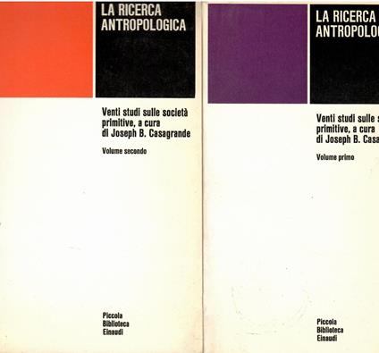 La ricerca antropologica - copertina