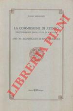 La commissione di ateneo dell'Università degli studi di Bologna 1981-'85: significato di un'esperienza