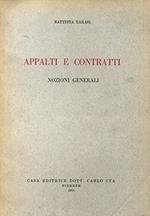 Tarasi B. - APPALTI E CONTRATTI. NOZIONI GENERALI