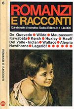 Romanzi E Racconti. Anno 2 Numero 6