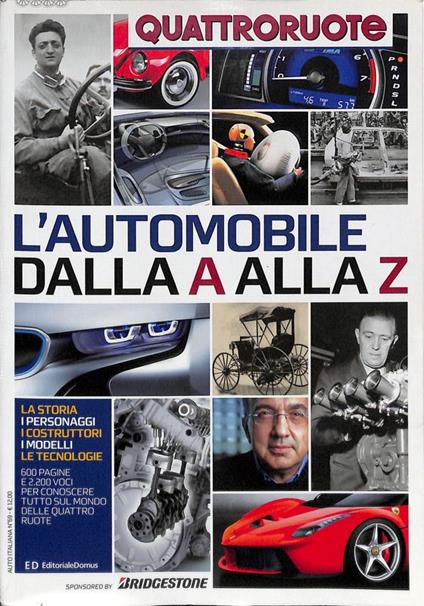 L' automobile dalla A alla Z. Quattroruote - copertina