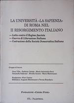 La Università La Sapienza di Roma nel II Risorgimento Italiano