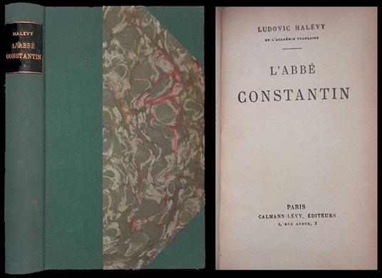 L' Abbé Constantin - Ludovic Halévy - copertina