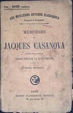 Mémoires de Jacques Casanova de Seingalt - Tome I