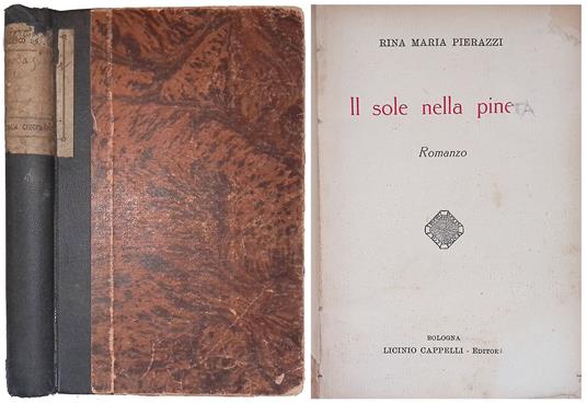 Il sole nella pineta - Rina M. Pierazzi - copertina