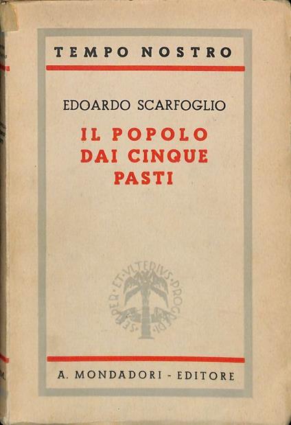 Il popolo dai cinque pasti - Edoardo Scarfoglio - copertina