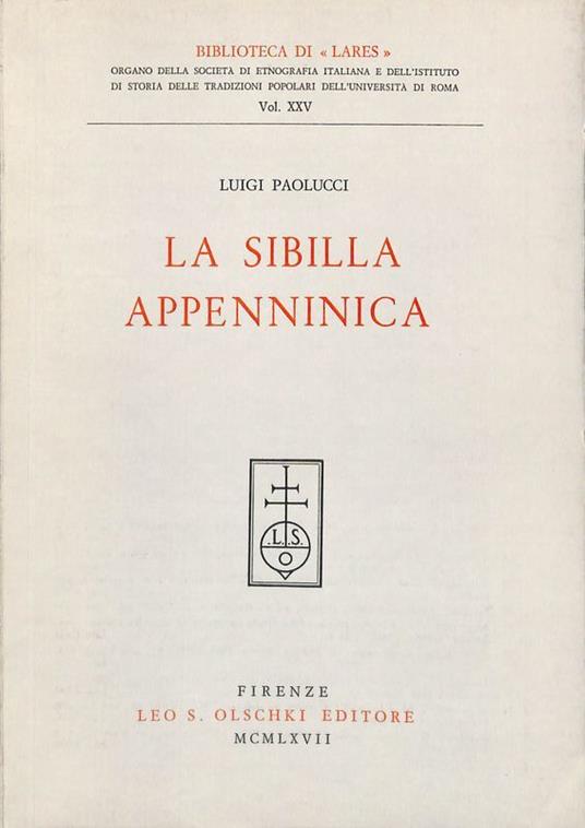 La Sibilla appenninica - copertina