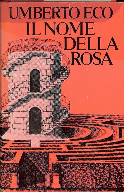 Il nome della rosa - Umberto Eco - copertina