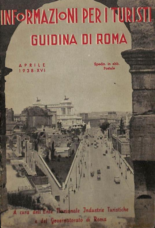 Informazioni per i turisti. Guidina di Roma - copertina