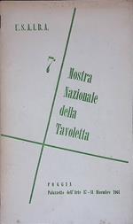 Settima Mostra Nazionale della Tavoletta. Catalogo