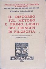 Il discorso sul metodo e primo libro dei principi di filosofia