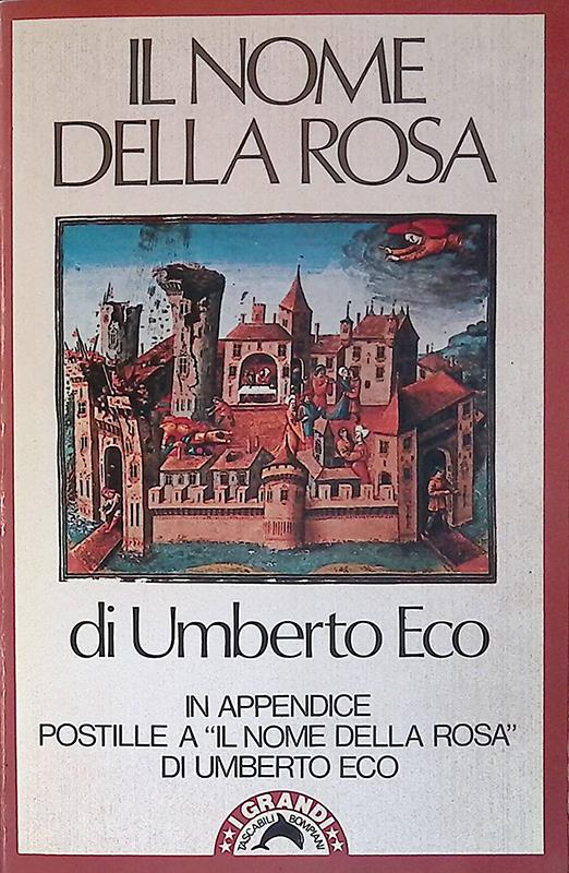 In nome della rosa - Umberto Eco - copertina