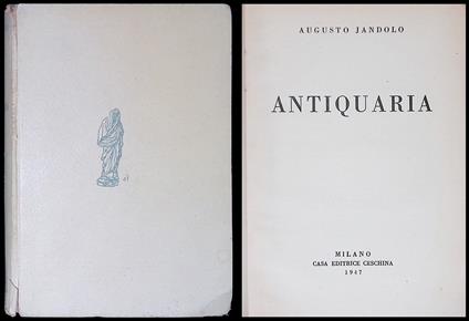 Antiquaria - Augusto Jandolo - copertina