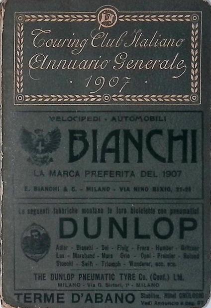 Annuario 1907 - copertina