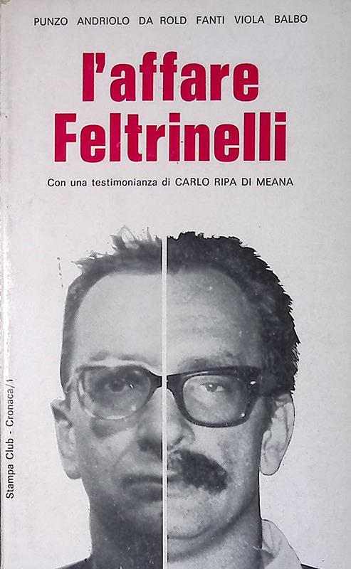 L' affare Feltrinelli - copertina