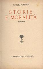 Storie e moralità. Novelle