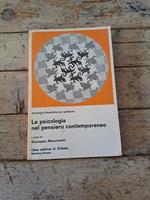 La Psicologia Nel Pensiero Contemporaneo