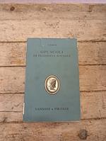 Opuscoli di filosofia sociale. Discorsi sul Positivismo