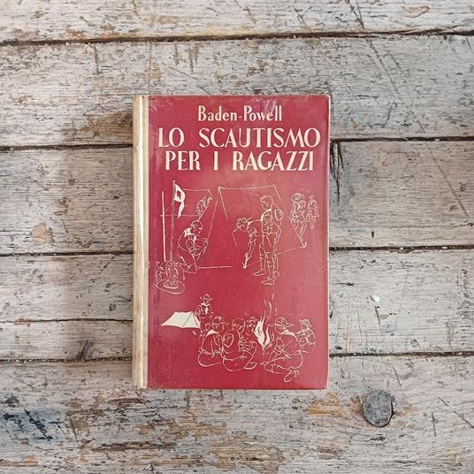 Lo scautismo per i ragazzi - Baden Powell - copertina